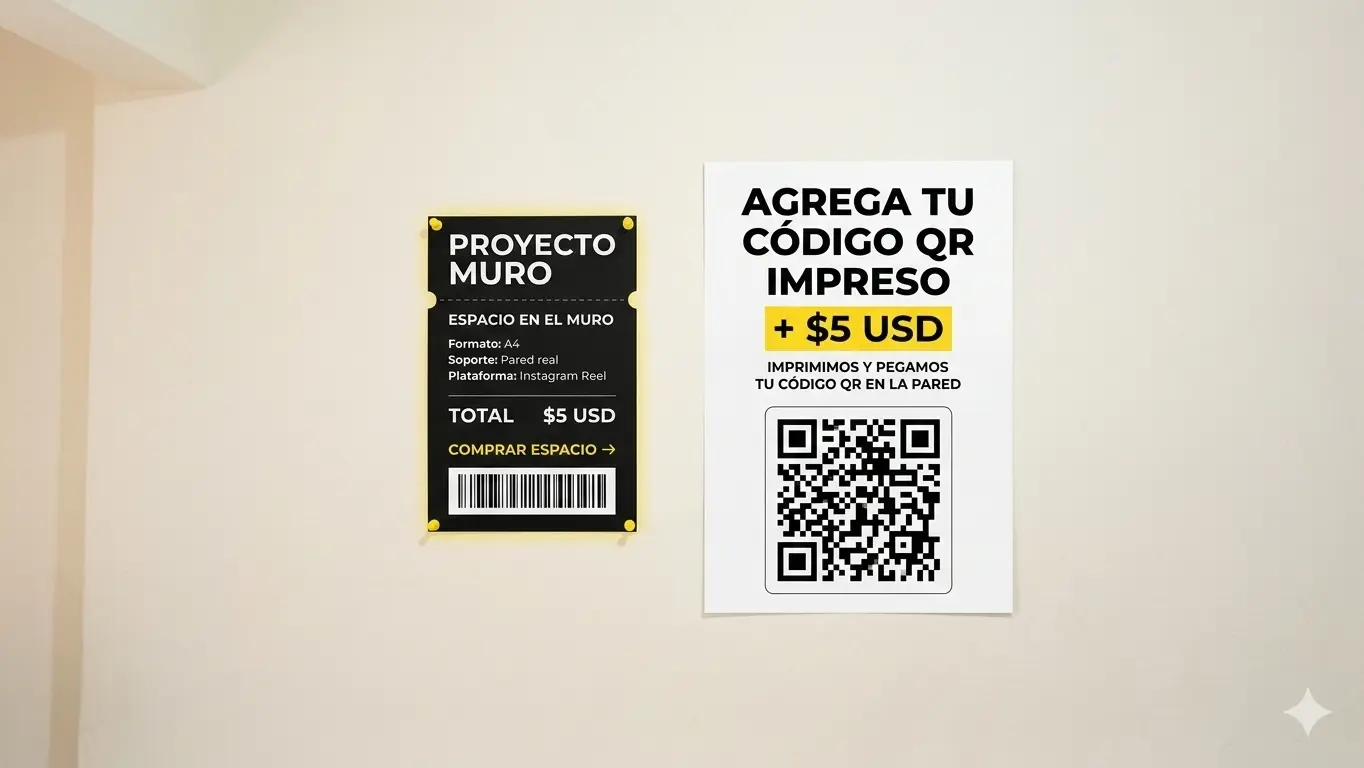 Pared real del Proyecto Muro